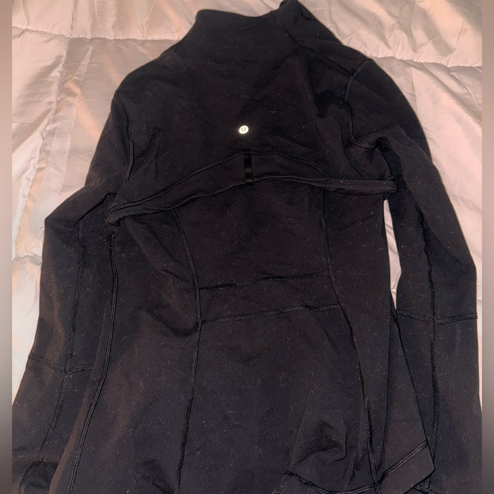 Black Lululemon define jacket size 10 used